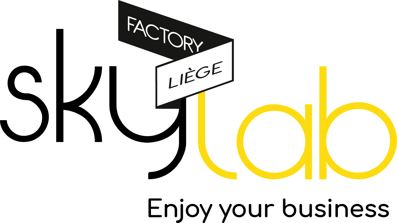 Skylab Factory - Logo + Baseline (Liège)